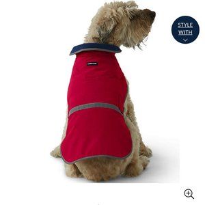 New! Lands End Dog coat small